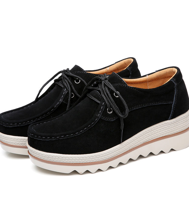 Wedge Heel Small Size Single Shoes Women