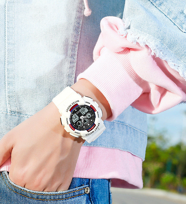 Women's Multifunctional Waterproof Sports Digital Watch