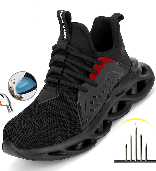 Indestructible Work Shoes Sneakers Men Anti-puncture Safety Shoes