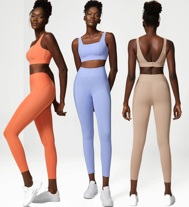 Women's Yoga Clothing Suits Nude Fitness Clothing