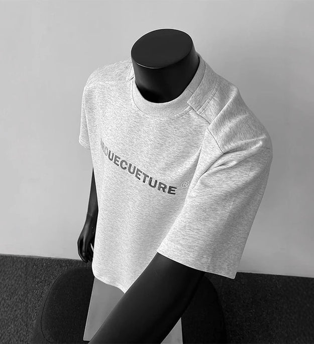 Shoulder Short Sleeve Men Clothing Summer Pu Handsome Heavy