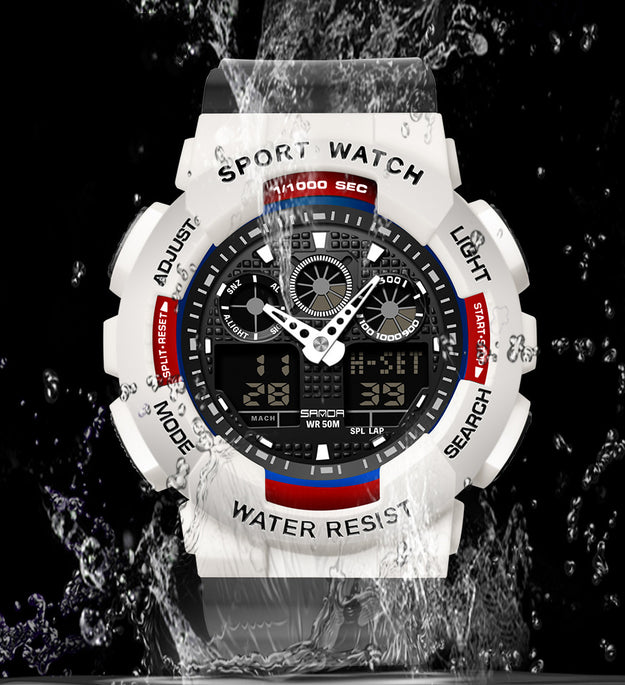 Women's Multifunctional Waterproof Sports Digital Watch