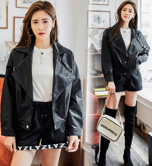 Casual Leather Clothing